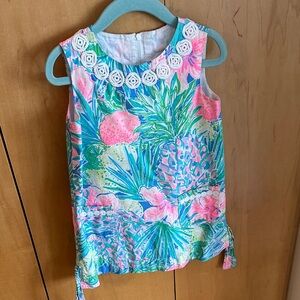 Lilly Pulitzer Vibrant Tropical Kids Blouse